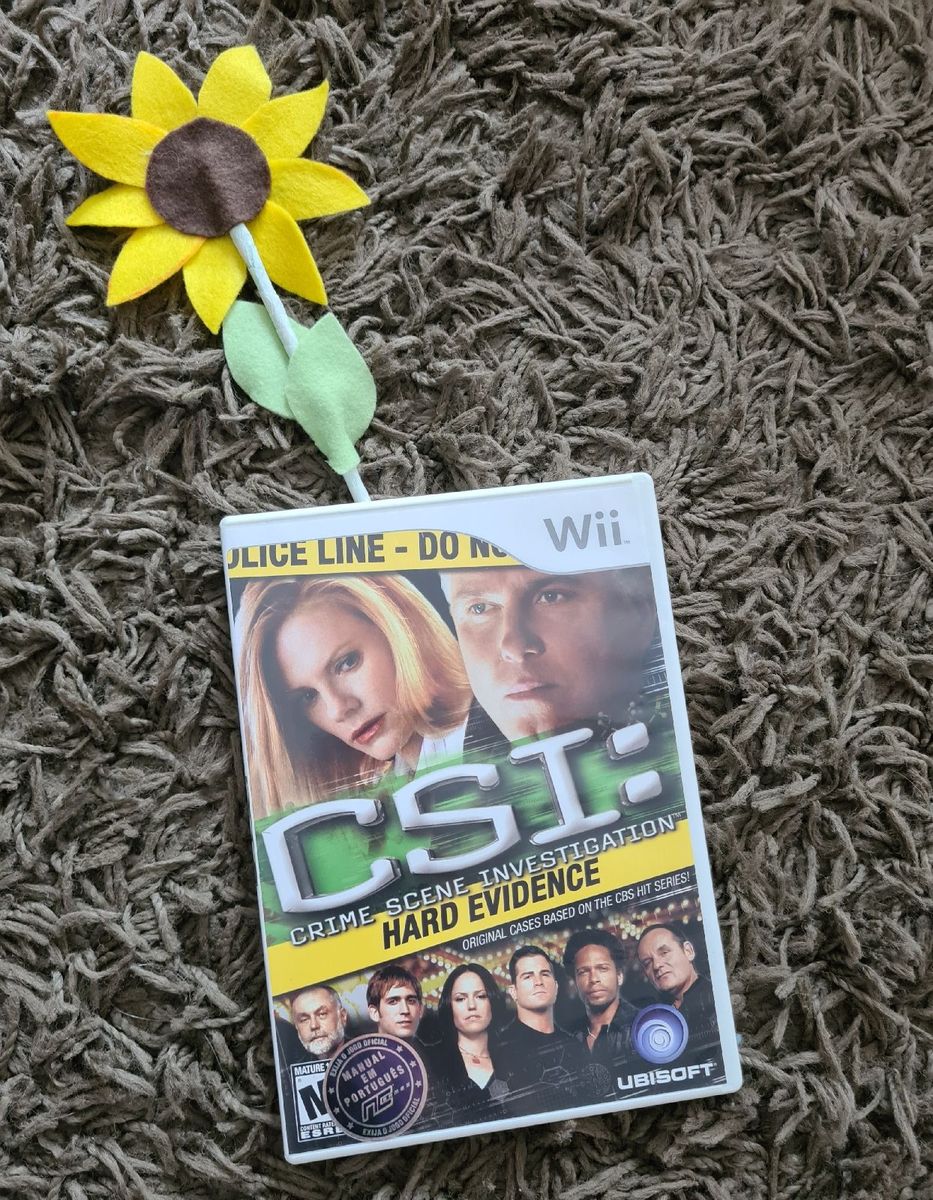Jogo Nintendo Wii Csi Hard Evidence Jogo de Computador Ubisoft Usado 79044488 enjoei
