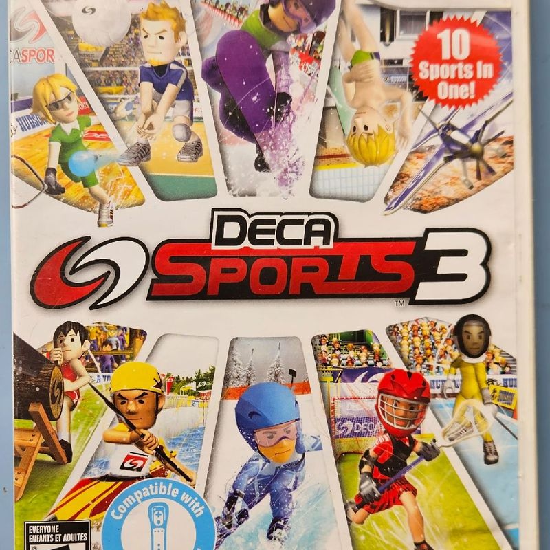 Jogo Nintendo Wii Deca Sports 3 Original Jogo de Videogame Wii Usado 94752247 enjoei