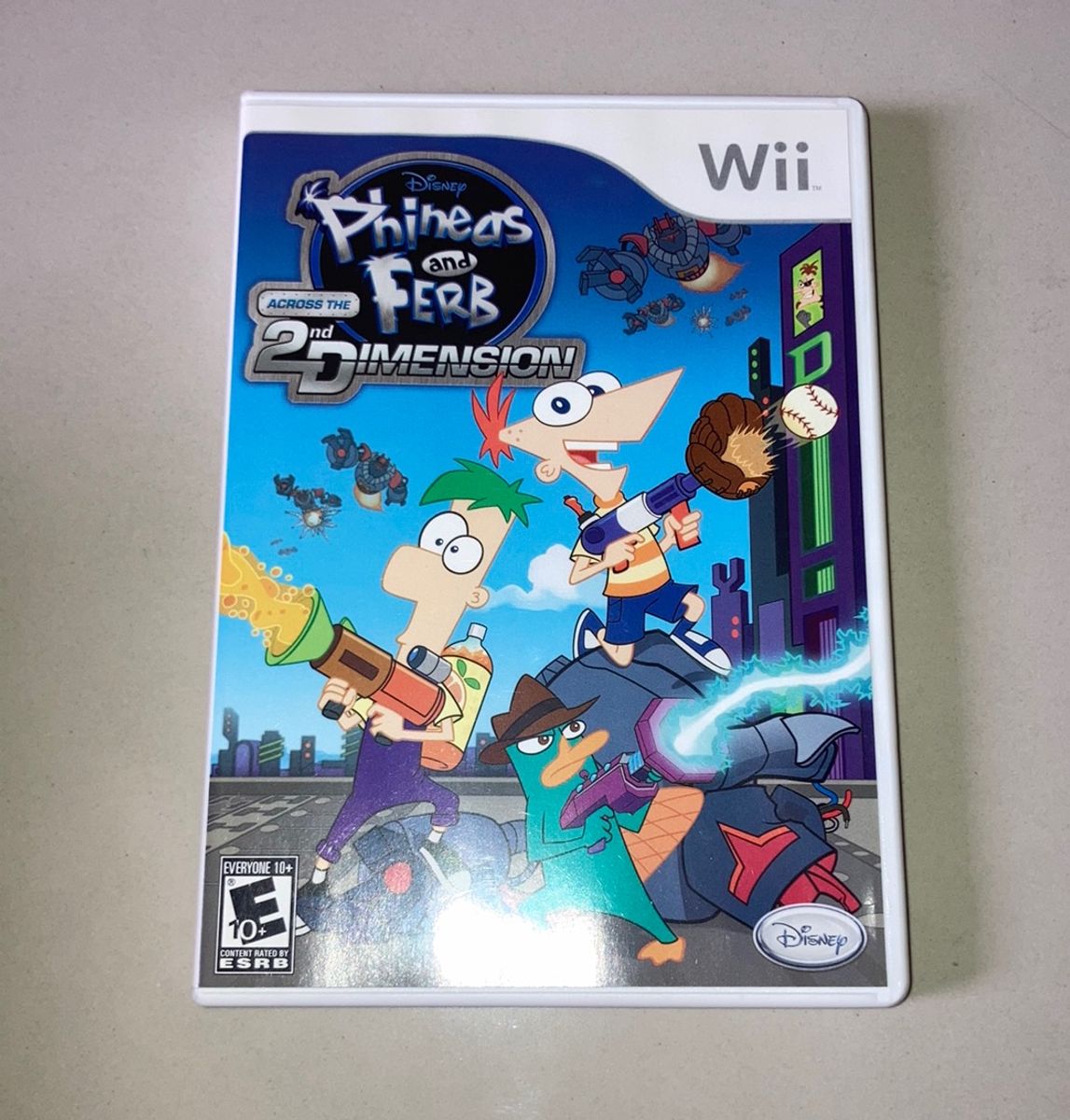 Jogo Nintendo Wii Phineas And Ferb Jogo de Videogame Nintendo Nunca Usado 78959563 enjoei
