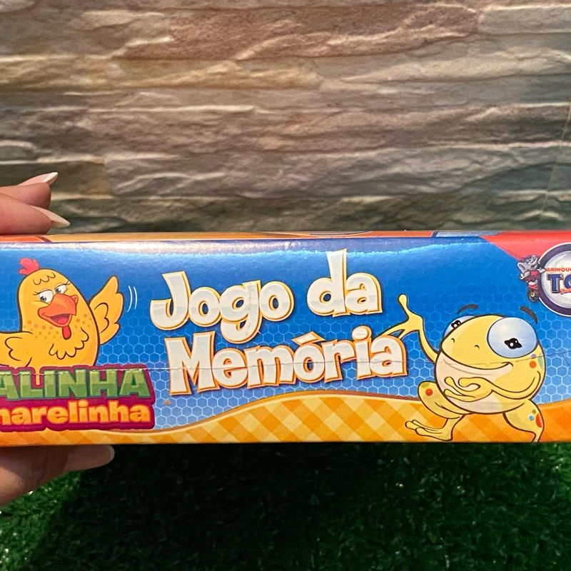 Jogo de Memória Galinha Amarelinha - Toia Brinquedos