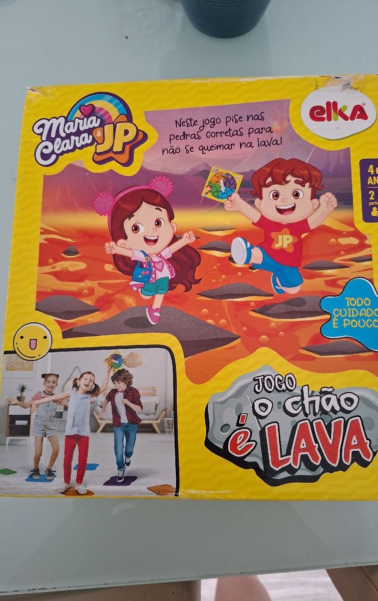 Jogo O Chão É Lava da Maria Clara e Jp | Brinquedo para Bebês Elka ...
