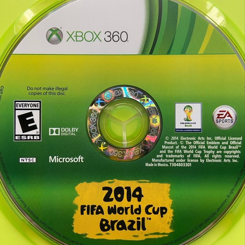 Game Xbox 360 2014 FIFA World Cup Brazil Brasil Sealed Enter For Detail,  xbox 360 brasil 