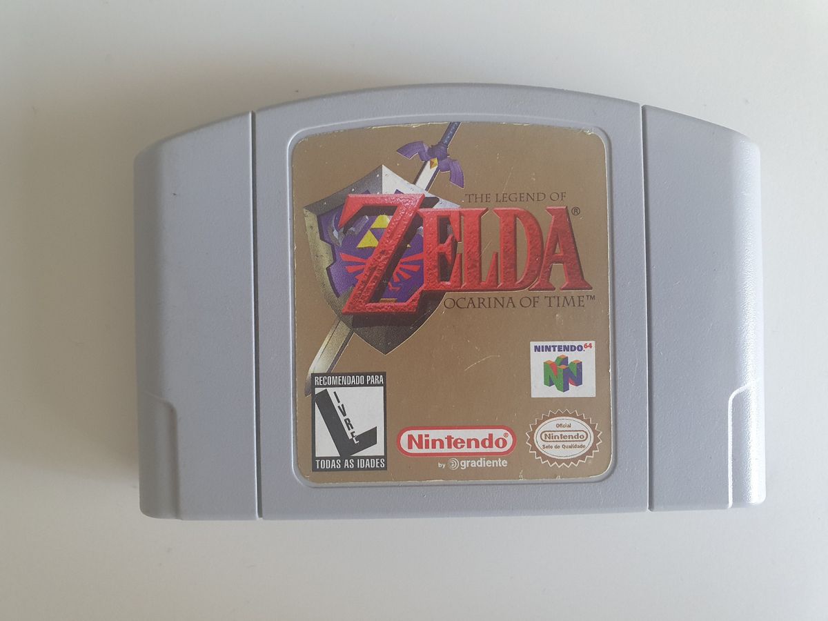 Jogo Original Nintendo The Legend Of Zelda Ocarina Of Time Jogo De Videogame Nintendo