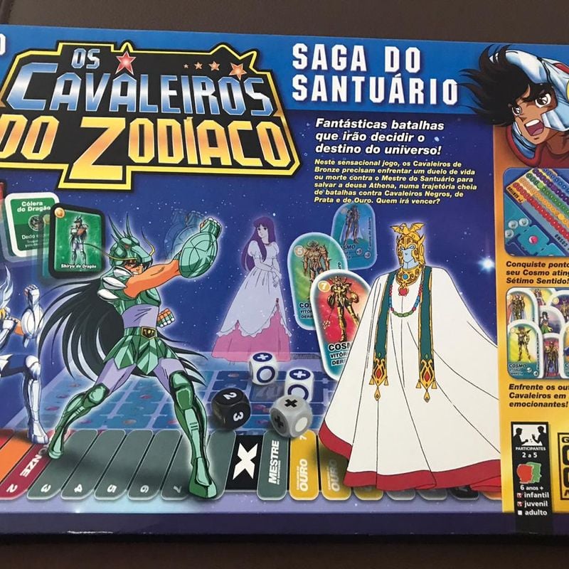 Os Cavaleiros Do Zodíaco Em Blu-ray Box - Caixa Completa