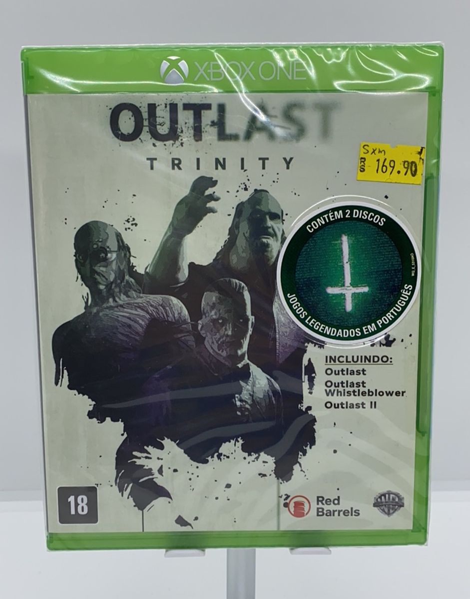 Jogo Outlast Trinity para Xbox One Jogo de Videogame Xbox One Nunca