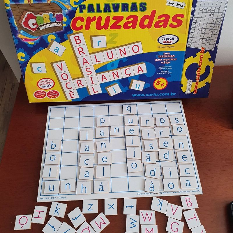 Jogo Palavras Cruzadas - Carlu