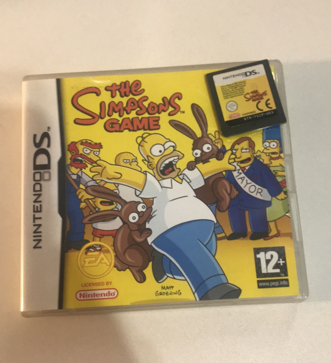 Jogo para Nintendo Ds The Simpsons | Jogo de Videogame Nintendo Nunca ...
