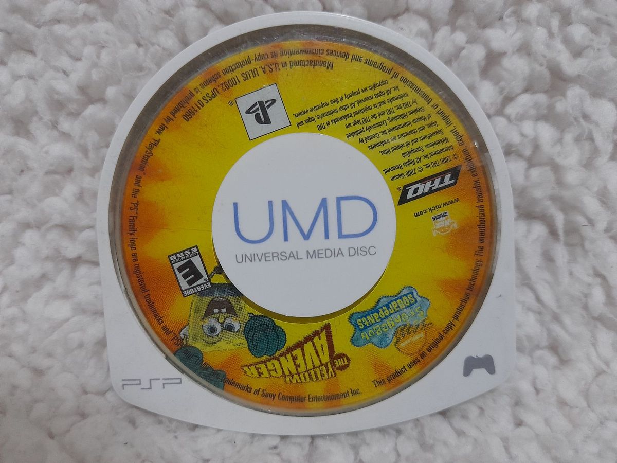Jogos originais para PSP - Coleção de UMD LOOSE sem capa e encarte