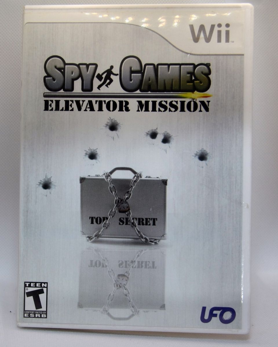 Jogo para Wii Spy Games Elevator Mission Jogo de Videogame Nintendo