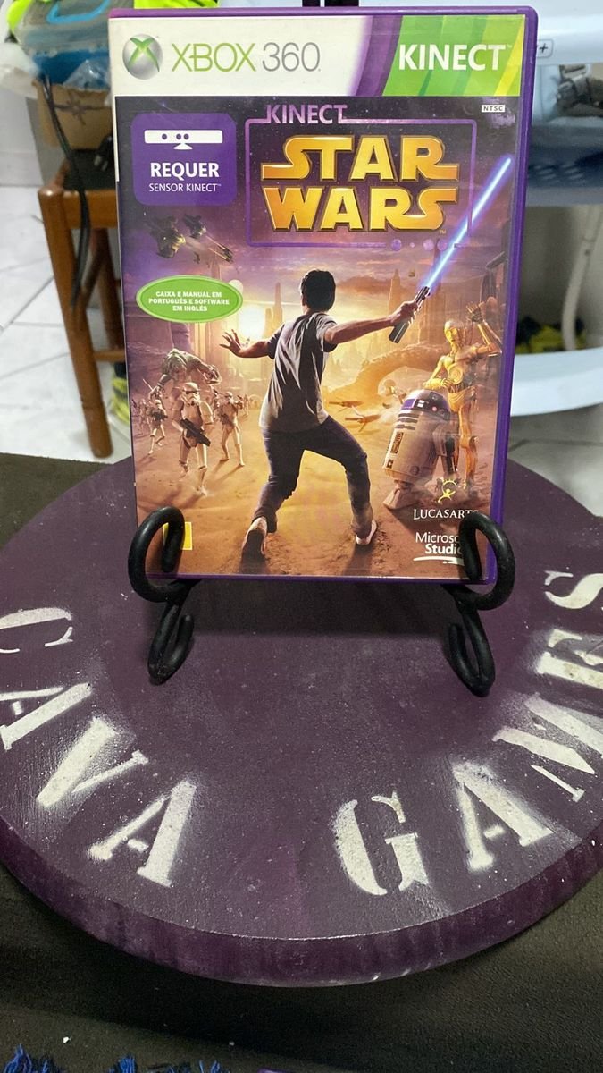 Jogo Kinect Star Wars - Xbox 360 - Mídia Física Original