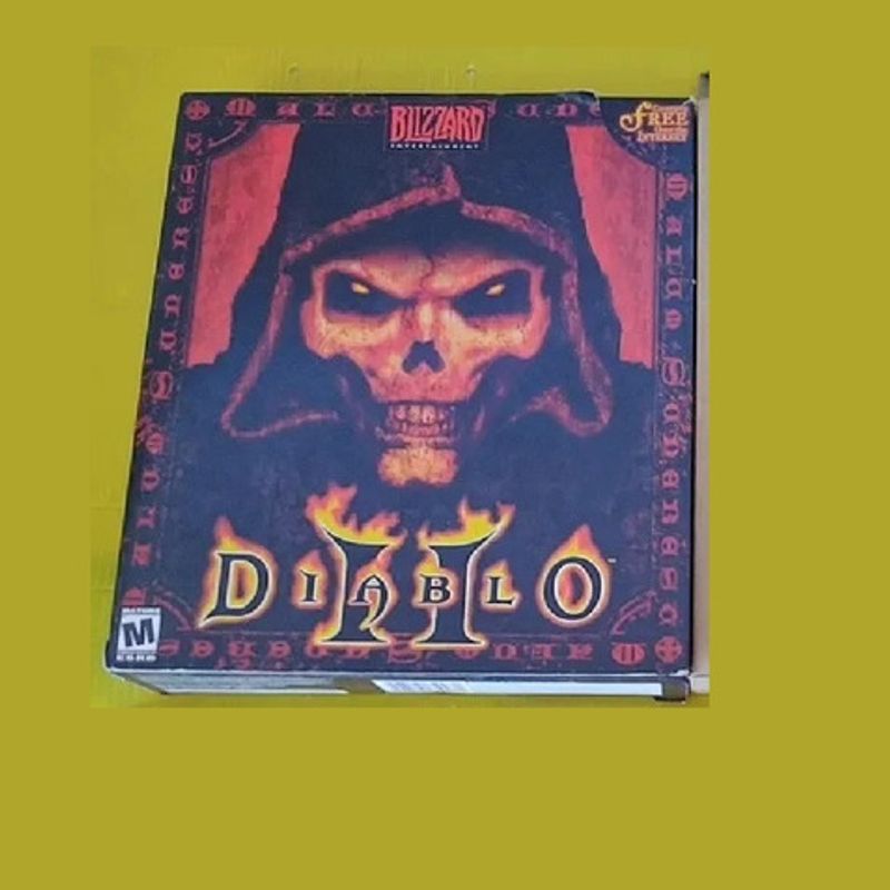 Jogo Diablo 2 Pc Box - Original Blizzard Mídia Física com Caixa