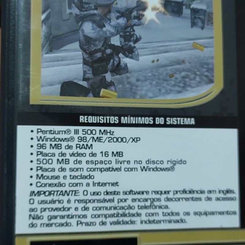 Jogo - Counter Strike Condition Zero (Original pc Raro) em