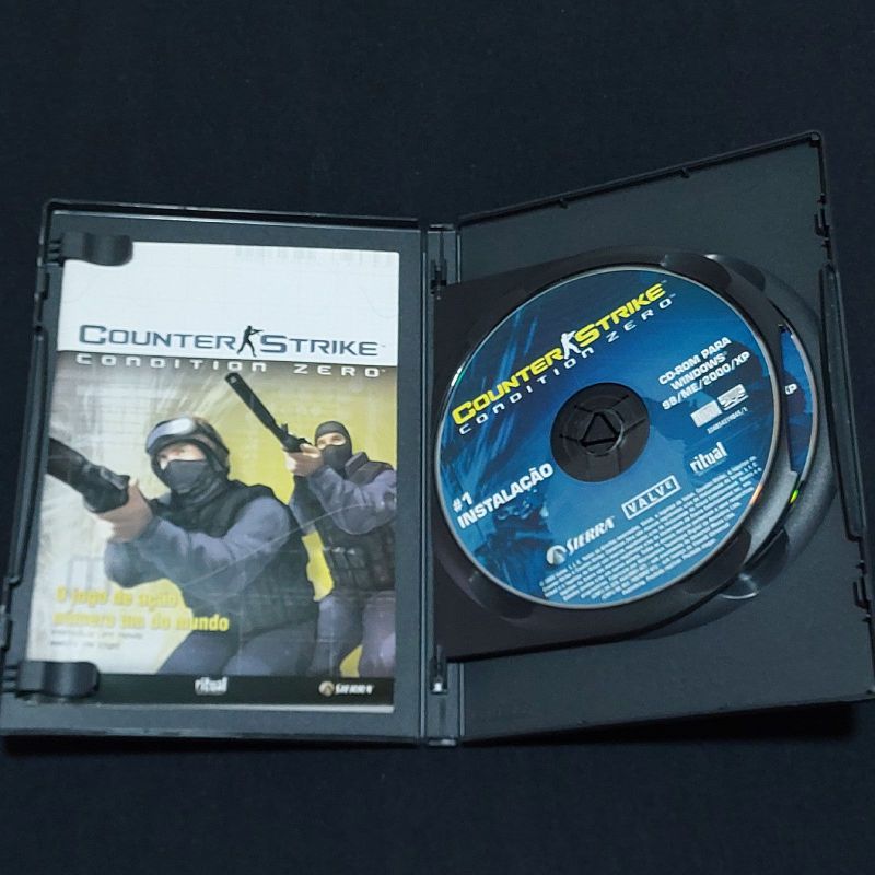 DVD Jogo de Video Game: Counter Strike Condition Zero PC - D0115