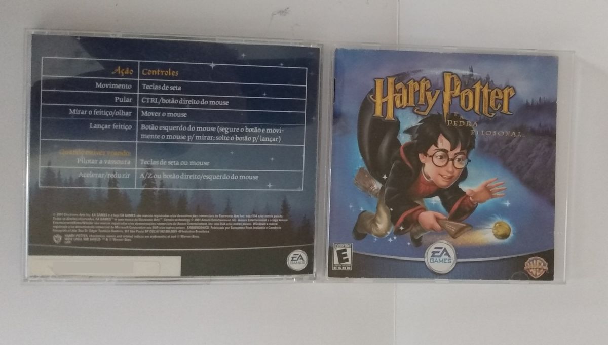 Jogo Pc Harry Potter e a Pedra Filosofal Original | Jogo de Videogame ...