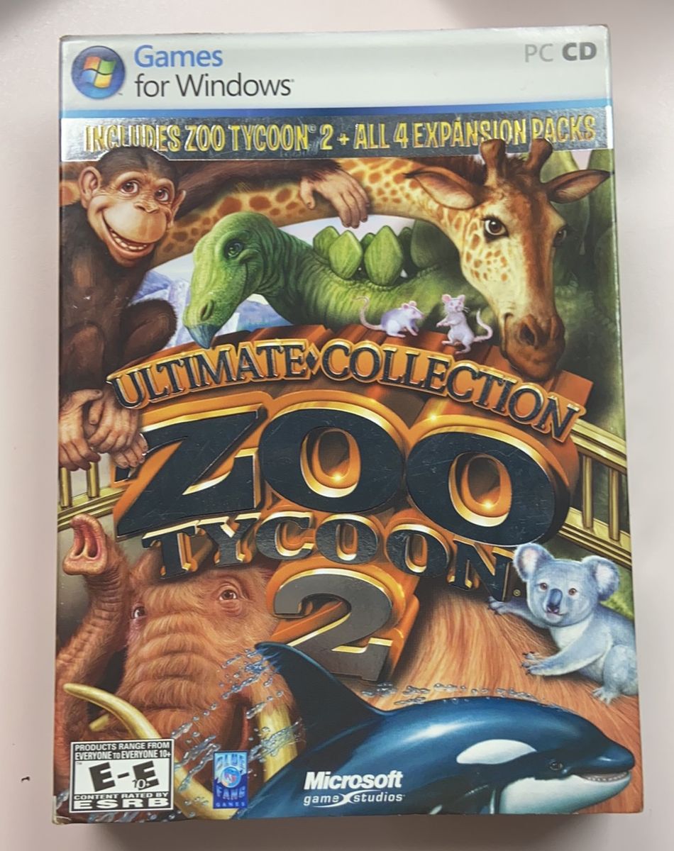 Jogo Pc Zoo Tycoon 2 Ultimate Collection + 4 Expansões, Jogo de Videogame  Microsoft Game Studios Usado 40389036