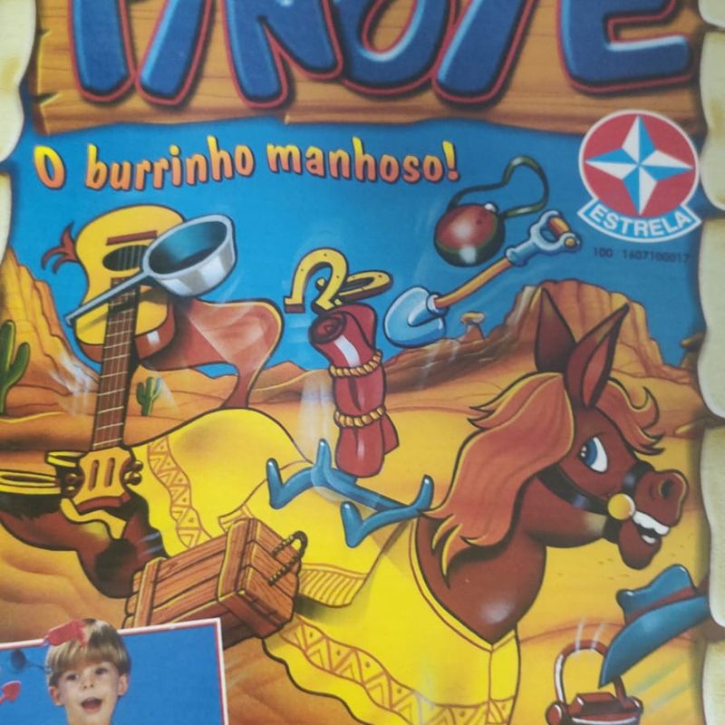 Jogo Infantil - Burrinho Pinote - Estrela