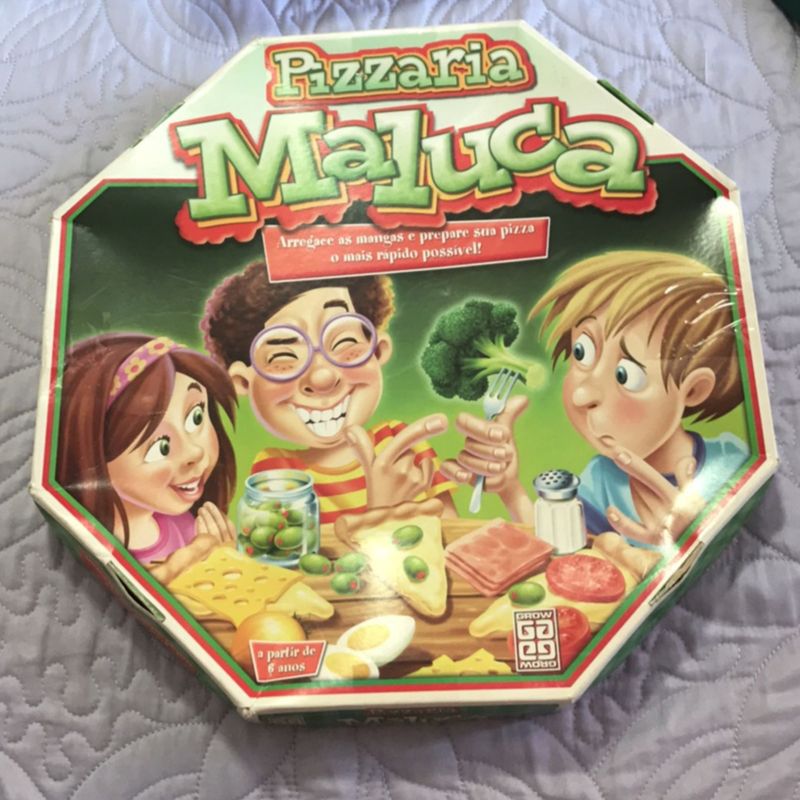 Jogo de Tabuleiro Infantil - Pizzaria Maluca - Grow