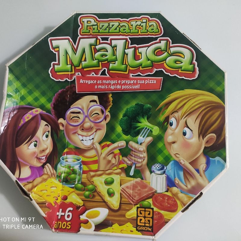 Jogo Pizzaria Maluca, Jogo de Tabuleiro Grow Usado 28756404