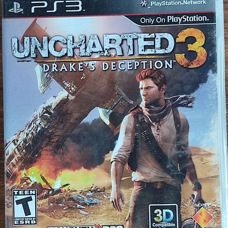 Uncharted 3 - Ps3 ( USADO ) - Rodrigo Games