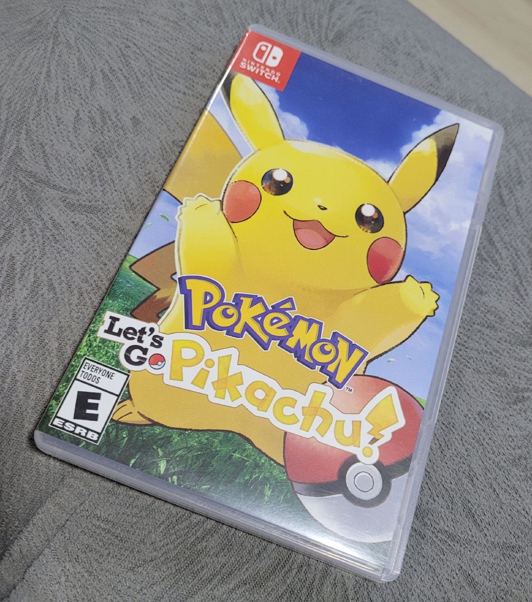 Jogo Pokemon Let's Go Pikachu | Jogo de Videogame Nintendo Usado ...