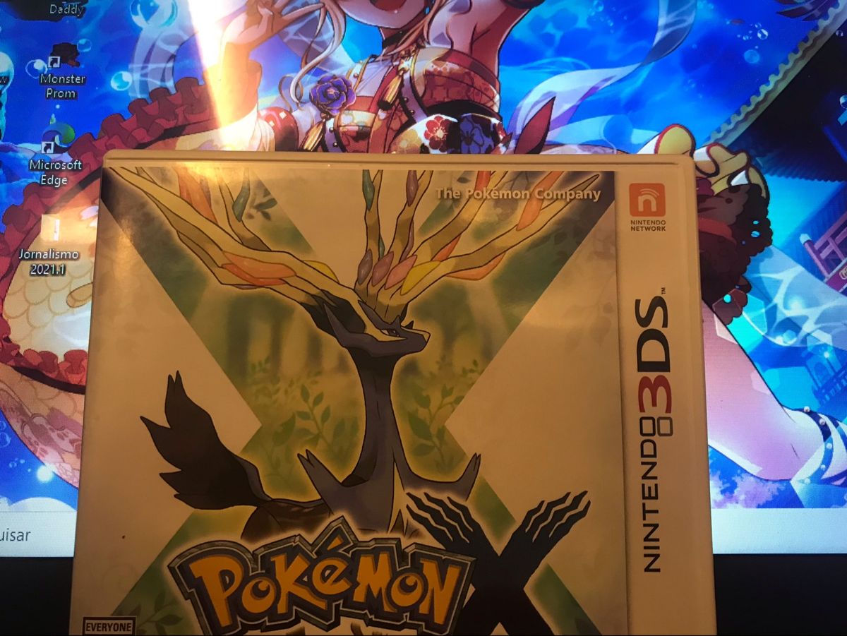 Jogo Pokemon X - Nintendo 3ds | Jogo De Videogame Nintendo Usado ...