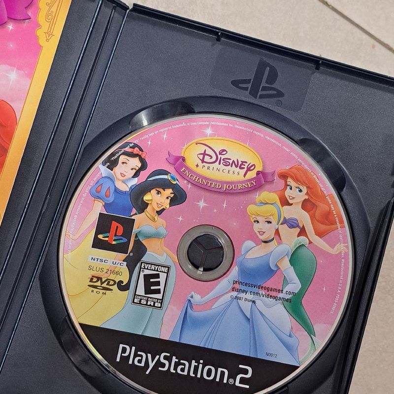 Jogo Princesas Disney Ps2 Original | Jogo de Videogame Playstation 2 Usado  88070197 | enjoei