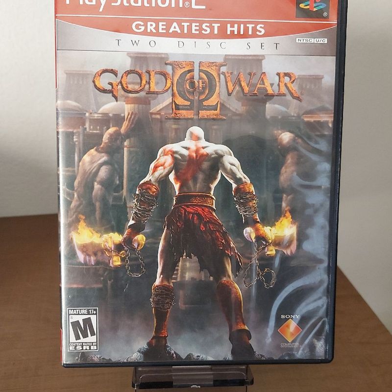 God Of War 2 Original Ps2 Novo Lacrado Versão 2 Disco