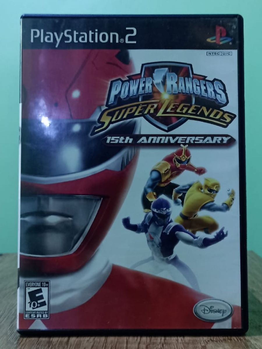 Jogo Ps2 Original Power Rangers Super Legends | Jogo de Videogame ...