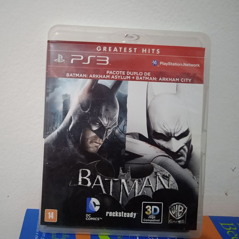 Jogo PS3 - Batman: Arkham Asylum GOTY (Mídia Física) - FF Games