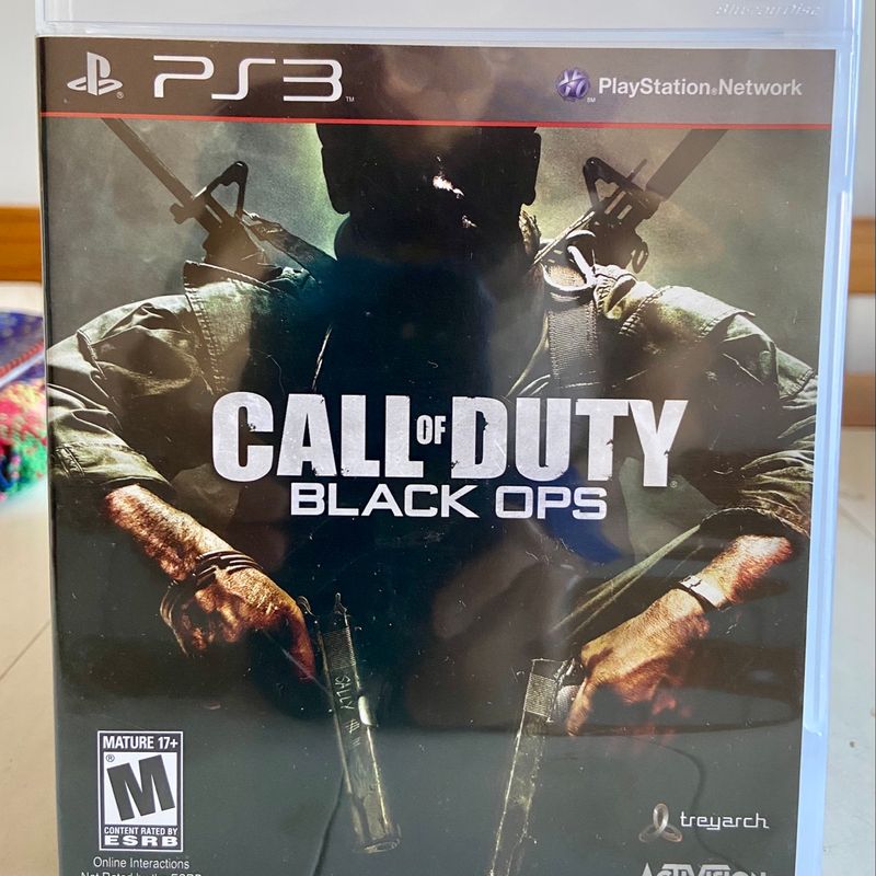 Call Of Duty Black Ops Ps3 Mídia Física Original Play 3 Playstation 3 Jogos  Ps3 | Jogo de Videogame Sony Usado 85423322 | enjoei