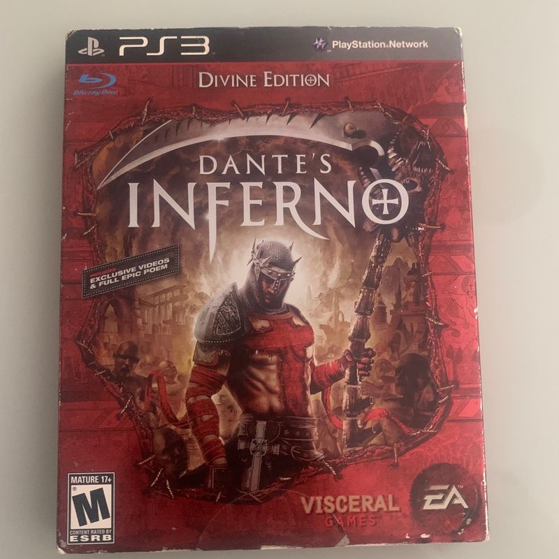 Jogo Dantes Inferno Ps3 Playstation 3 - Mídia Física Original