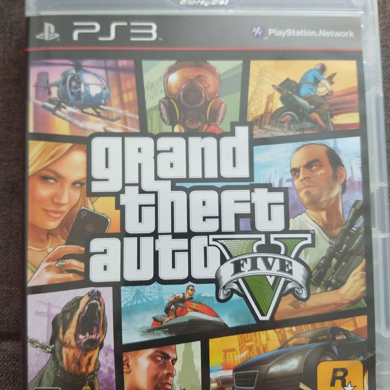 Gta 5 Ps3 - Grand Theft Auto V | Jogo de Videogame Ps3 Usado 52573770 |  enjoei