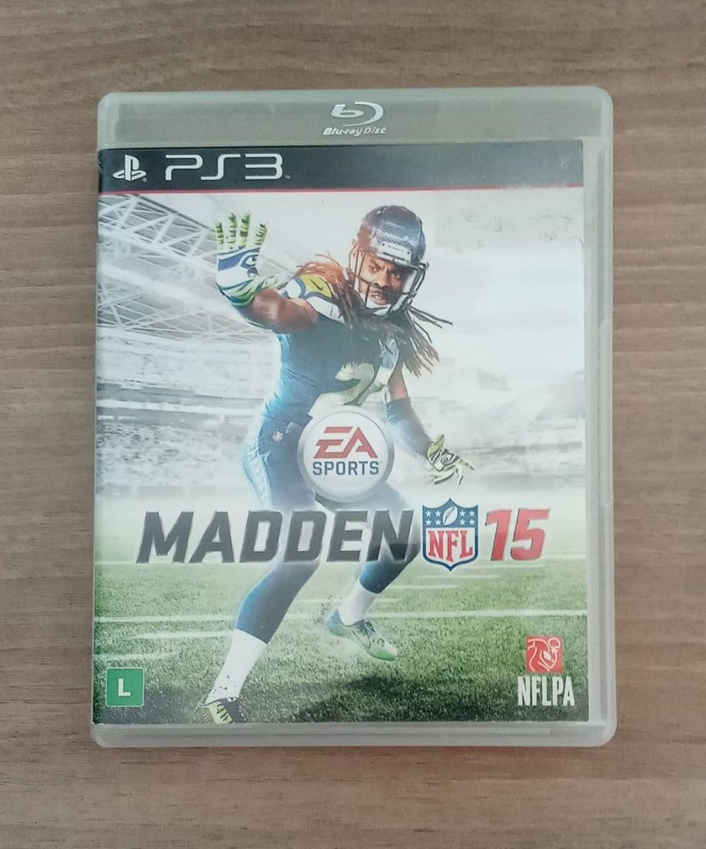 Jogo Ps3 Madden Nfl 15, Jogo de Videogame Ea Sports Usado 65682610