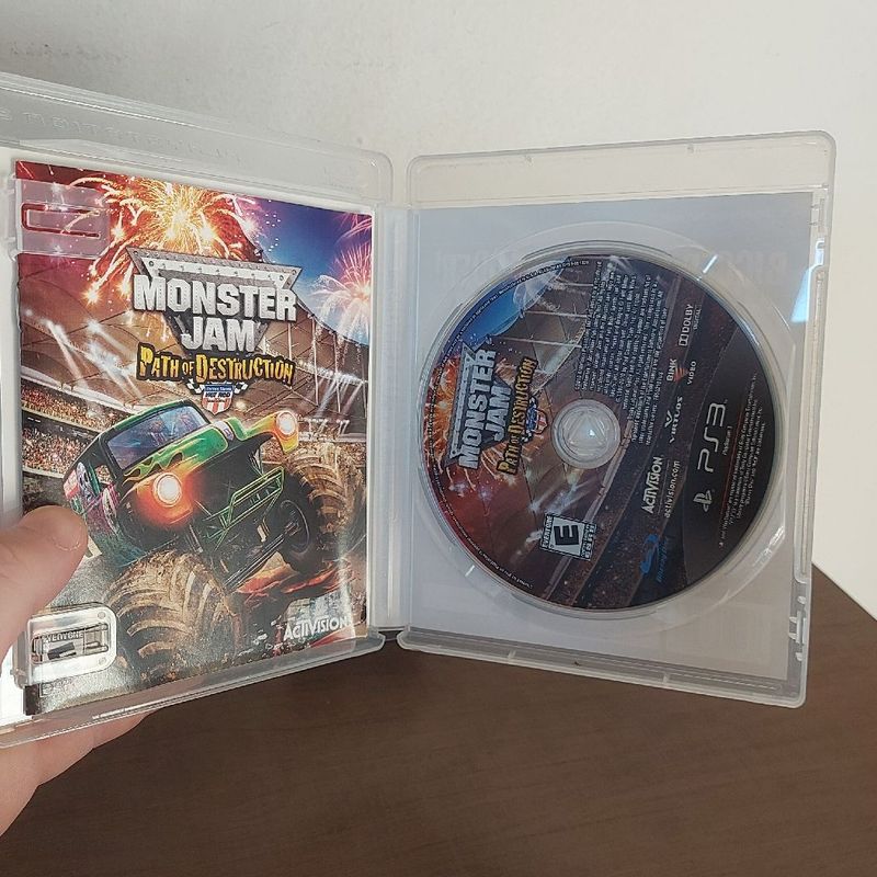 Jogo PS3 Monster Jam Path Of Destruction