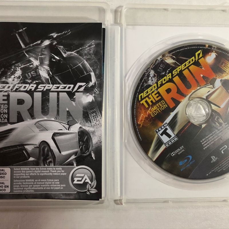 Need For Speed The Run Jogos Ps3 PSN Digital Playstation 3