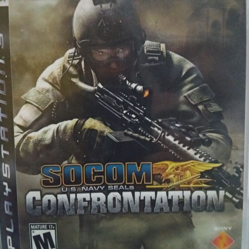 Jogo Ps3 Socom Confrontation Original Playstation
