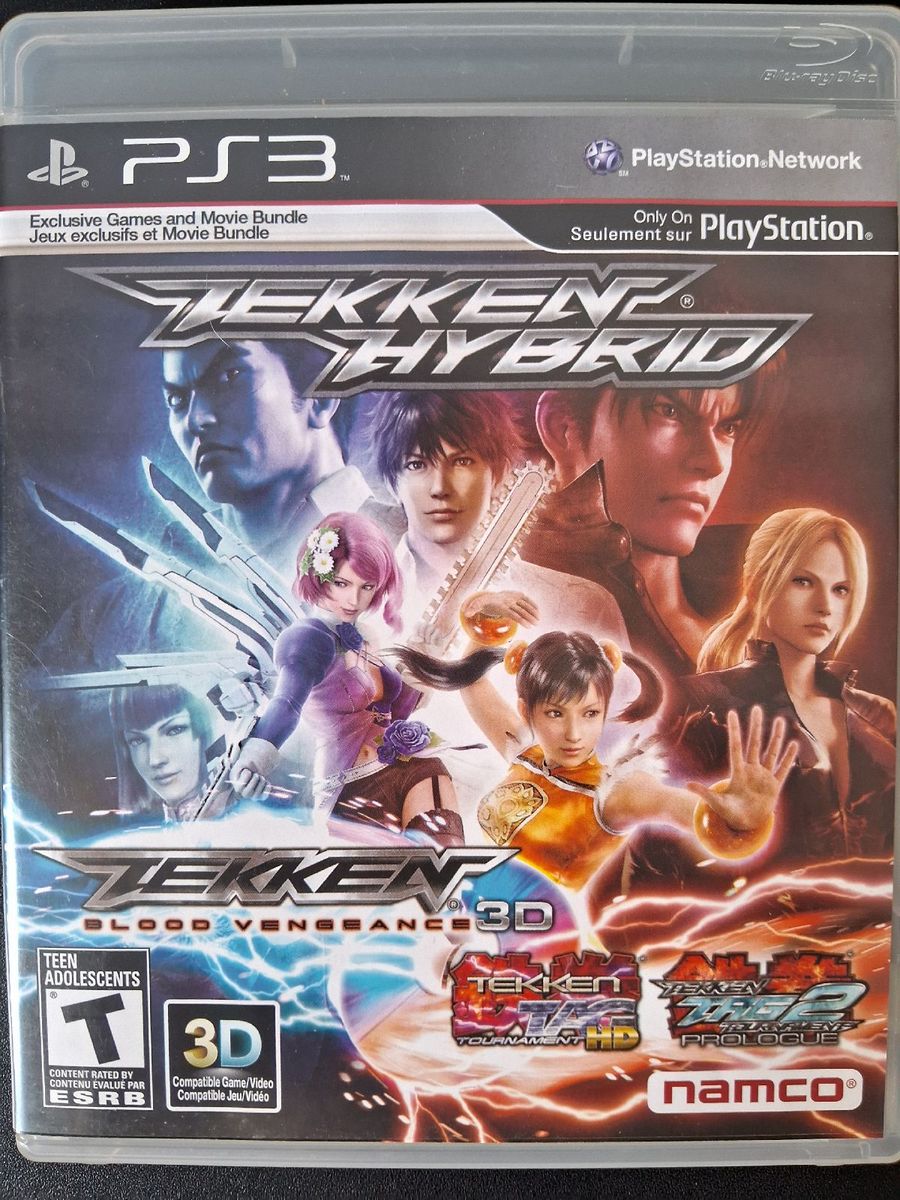 Jogo Ps3 Tekken Hybrid Original Mídia Física | Ps3 Usado 106217077