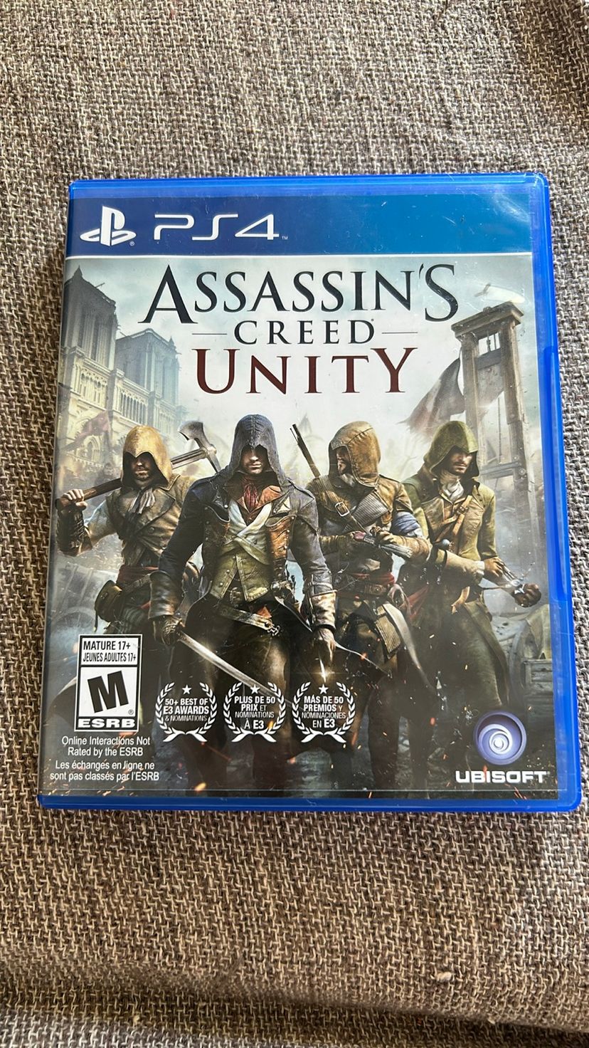 Jogo Ps4 - Assassins Creed Unity | Jogo de Videogame Playstation Usado ...