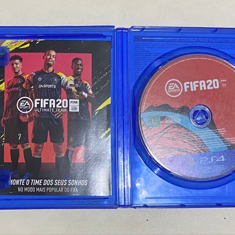 Jogo FIFA 20 PS4 - TOPA TUDO GAMES