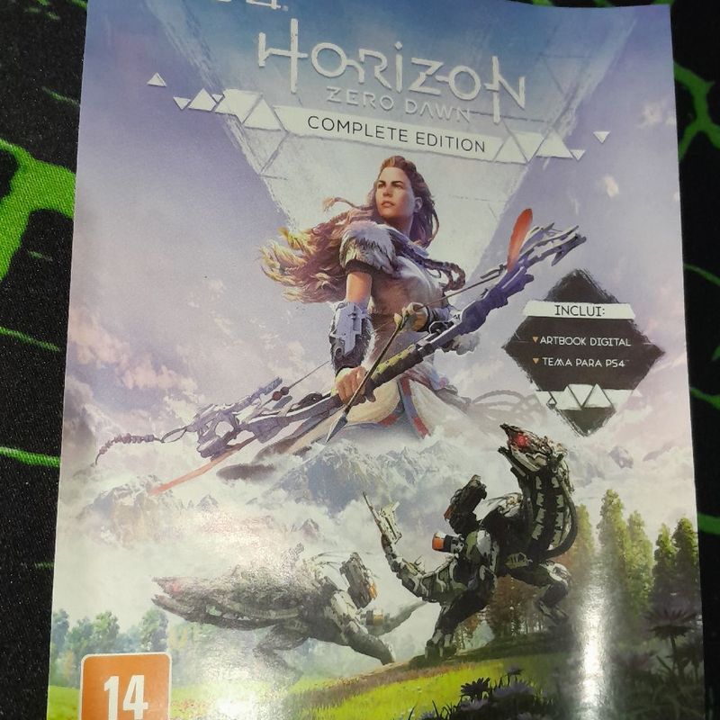 Jogo Horizon Zero Dawn Complete Edition Ps4 Mídia Física