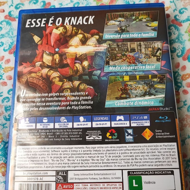 Jogo PS4 Knack 2