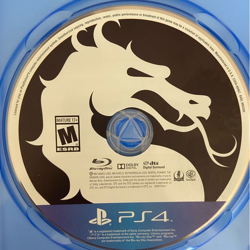 Jogo Ps4 Mortal Kombat X Original Jogo de Videogame Ps4 Nunca