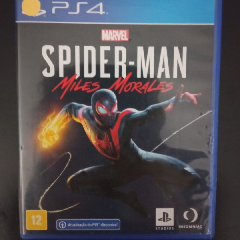 JOGO MARVEL SPIDER MAN: MILES MORALES PS4Jogos Playstation, Loja H3RO