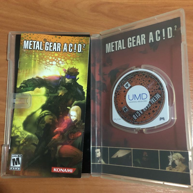 メタルギアアシッド2 METAL GEAR ACID2 PSP