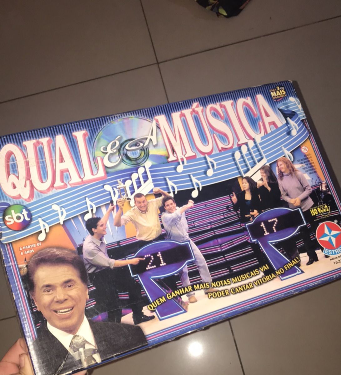 Jogo Qual É A Música Silvio Santos Tec Toy