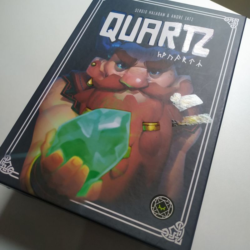 Quartz O Jogo de Dados Jogo de Tabuleiro