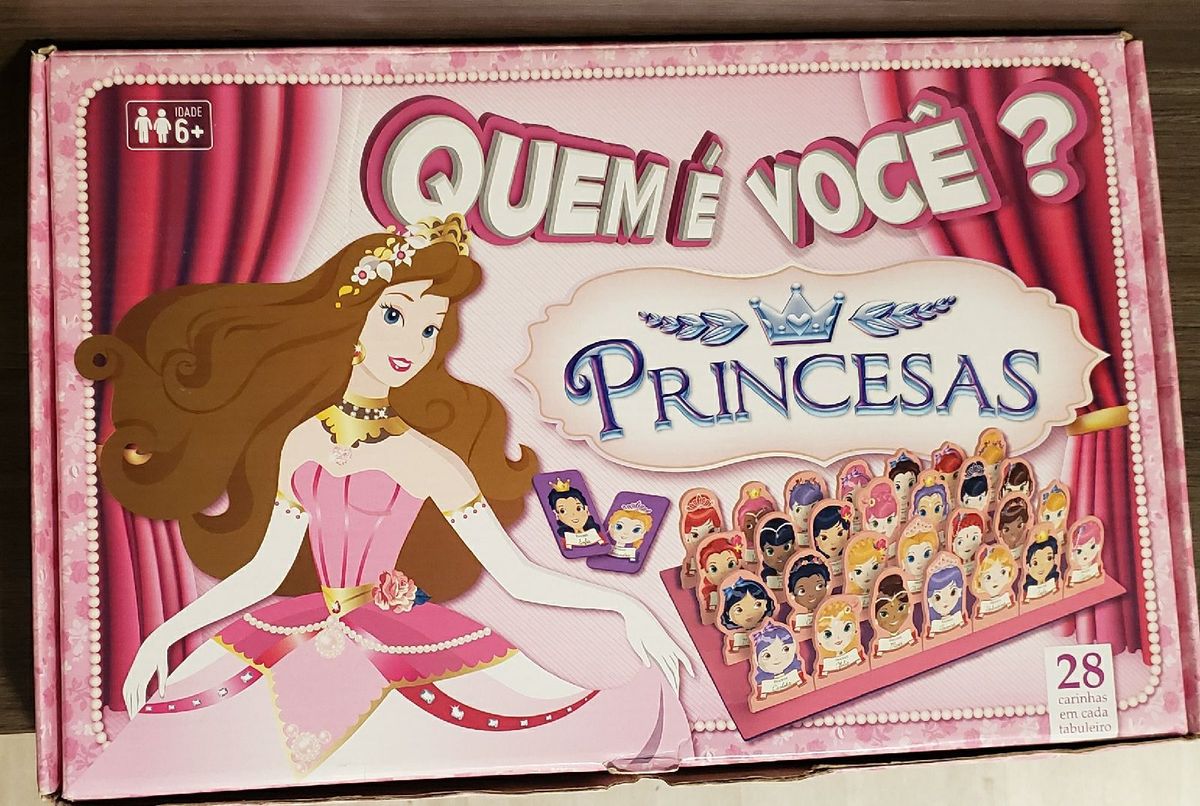 Jogo Quem É Você Princesas Brinquedo Pais E Filhos Usado 79725221 Enjoei 1866