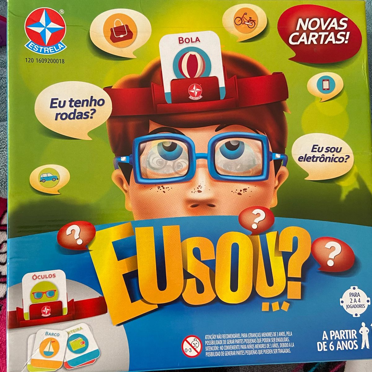 Jogo Quem Sou Eu Brinquedo Estrela Usado Enjoei