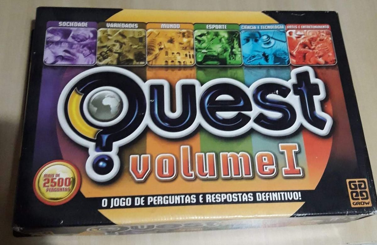 Jogo Quest Volume 1 (tabuleiro) | Jogo de Tabuleiro Grow Usado 72070981 ...