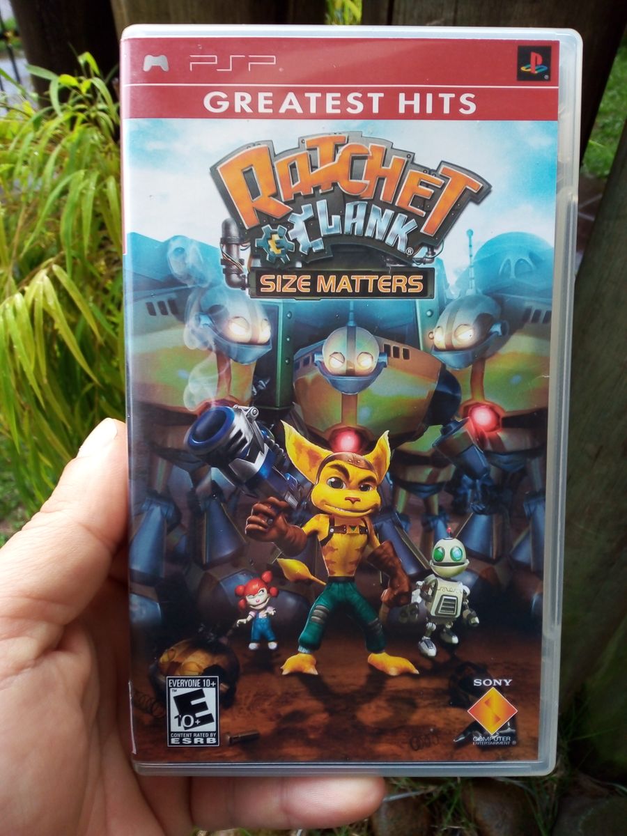 Jogo Ratchet Clank Size Matters Psp